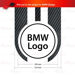 For BMW Engine Hood Bonnet Racing Graphic Triple Line Stripe Self ...