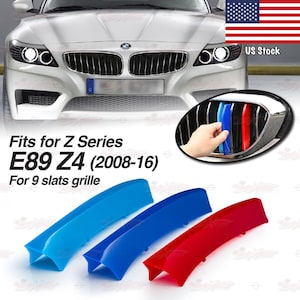 Performance 9 SLATS Kidney Grille 3 Color Cover Clips for BMW Z Series E89 Z4 2008-2016 | AutoXpress