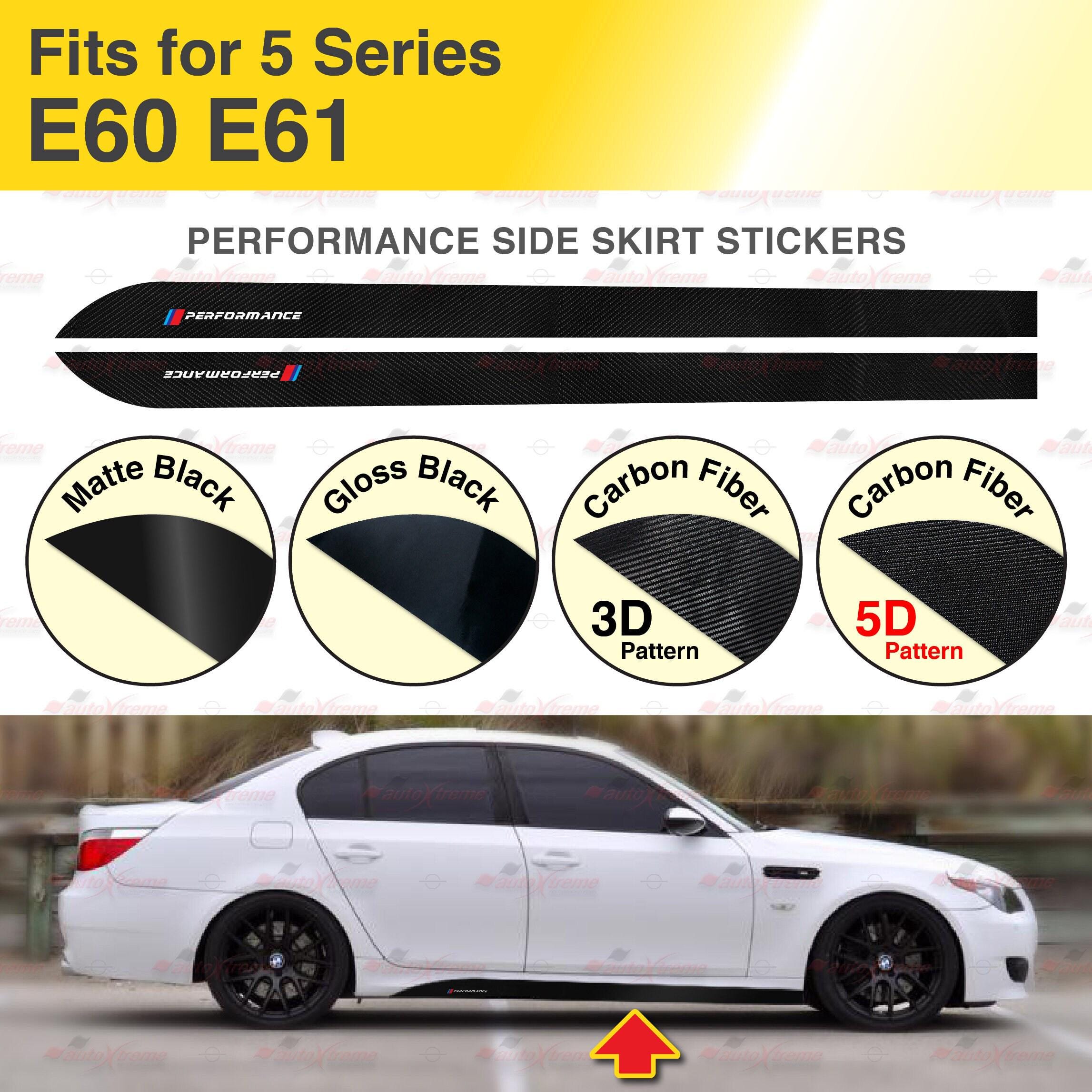 ＤＵＥＭＩＲＡ　１６インチ　ＢＭＷ５シリーズ　Ｅ３９，Ｅ６０　スタッドレス For 2004-2010 BMW E60 E61 4/5dr 5-Series M5 Style Side Skirts (PP