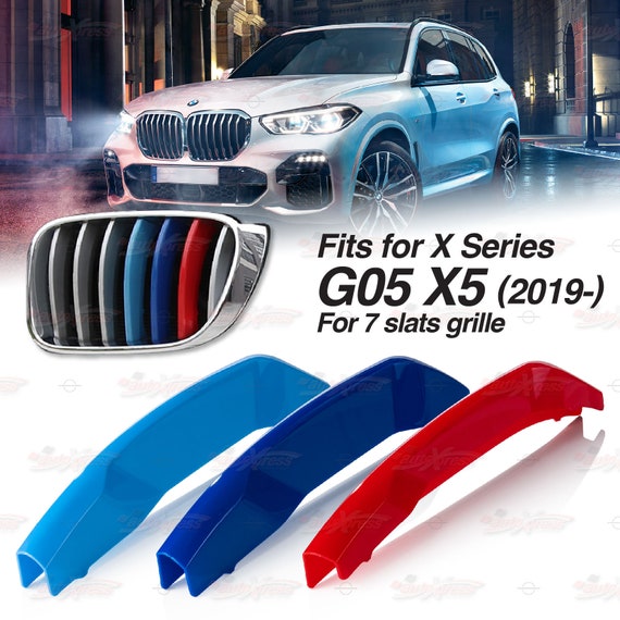 for BMW X5 G05 kidneys grill radiator grille sports grill shine black  single bar