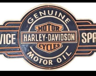 Harley Davidson Wanddeko