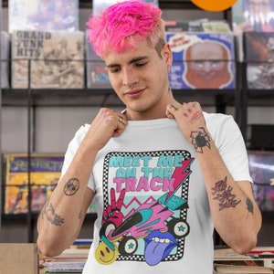 90's throwback Racing T-shirt