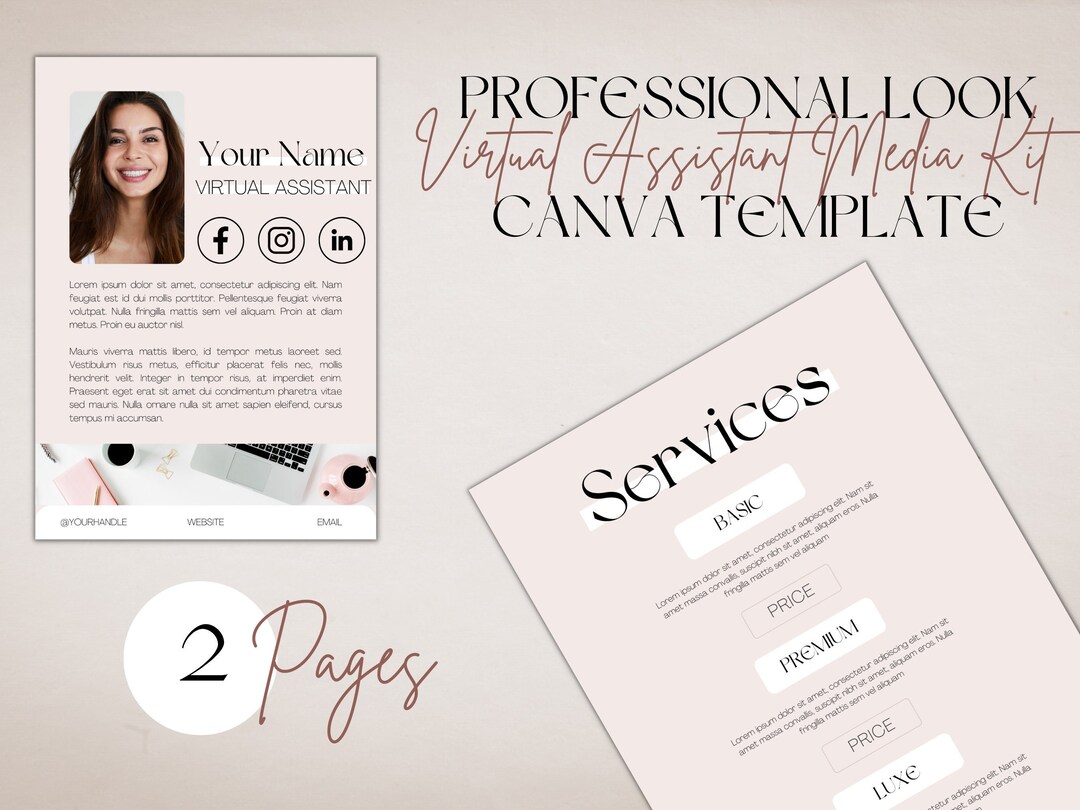 Media Kit Virtual Assistant Media Kit Services Media Kit Online Coach