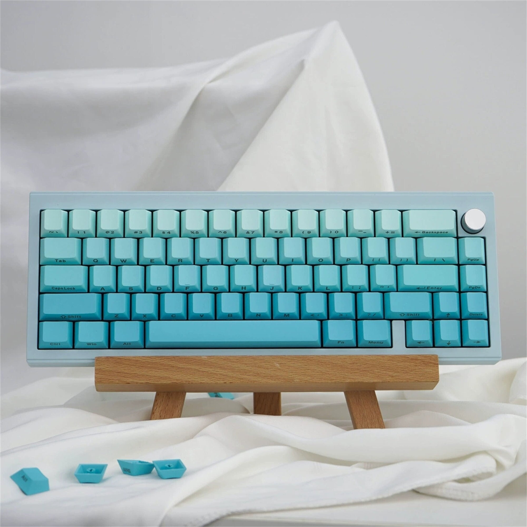 Gradient keycaps Etsy 日本 送料無料!Blue Hat XDAS keycaps Dye-Sublimated Keycap for Cherry MX Switch keycaps fo