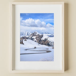 Dolomity, Włochy - Impression FineArt - Photographie de rue - Idée cadeau pour la maison
