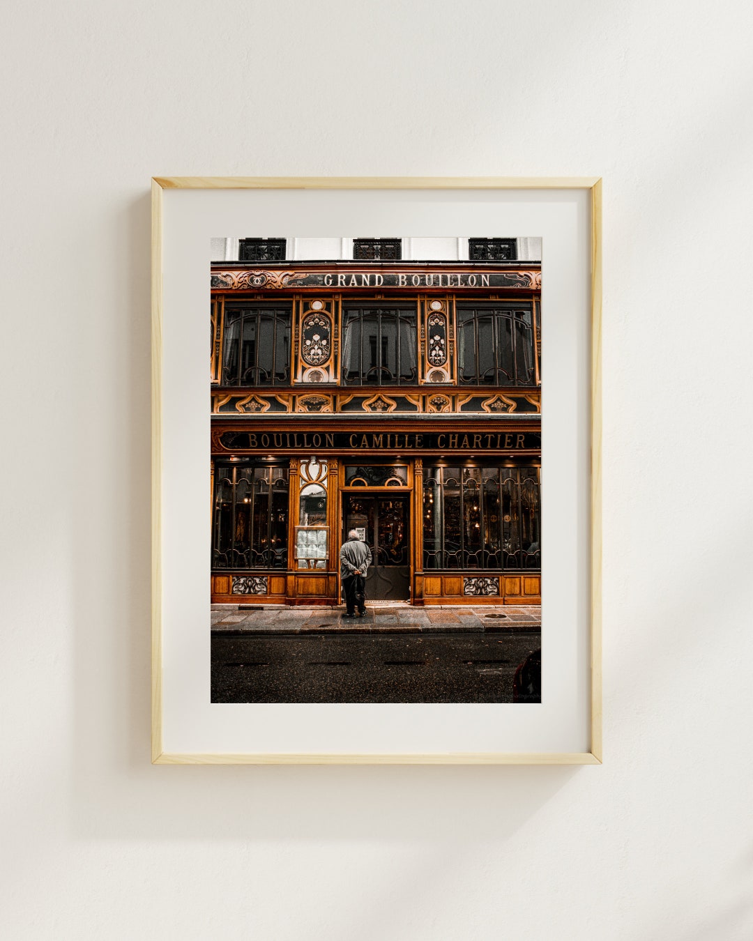 Bouillon Chartier Montparnasse Paris Photography Facade Etsy