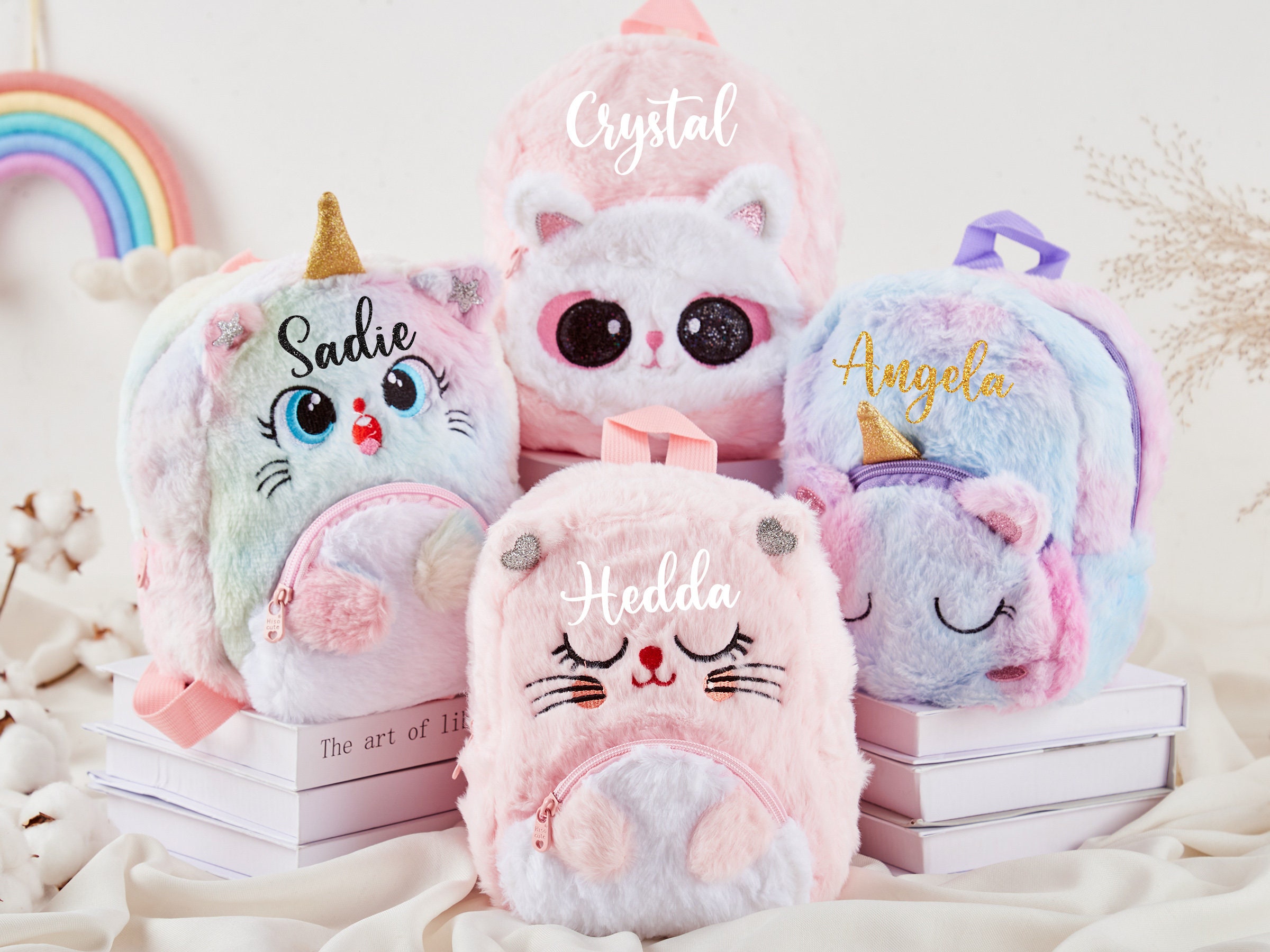 Taicanon Kids Girls Colorful Plush Unicorn Cell Phone Bag Pouch Mini  Crossbody Purse Handbag Wallet - Walmart.com