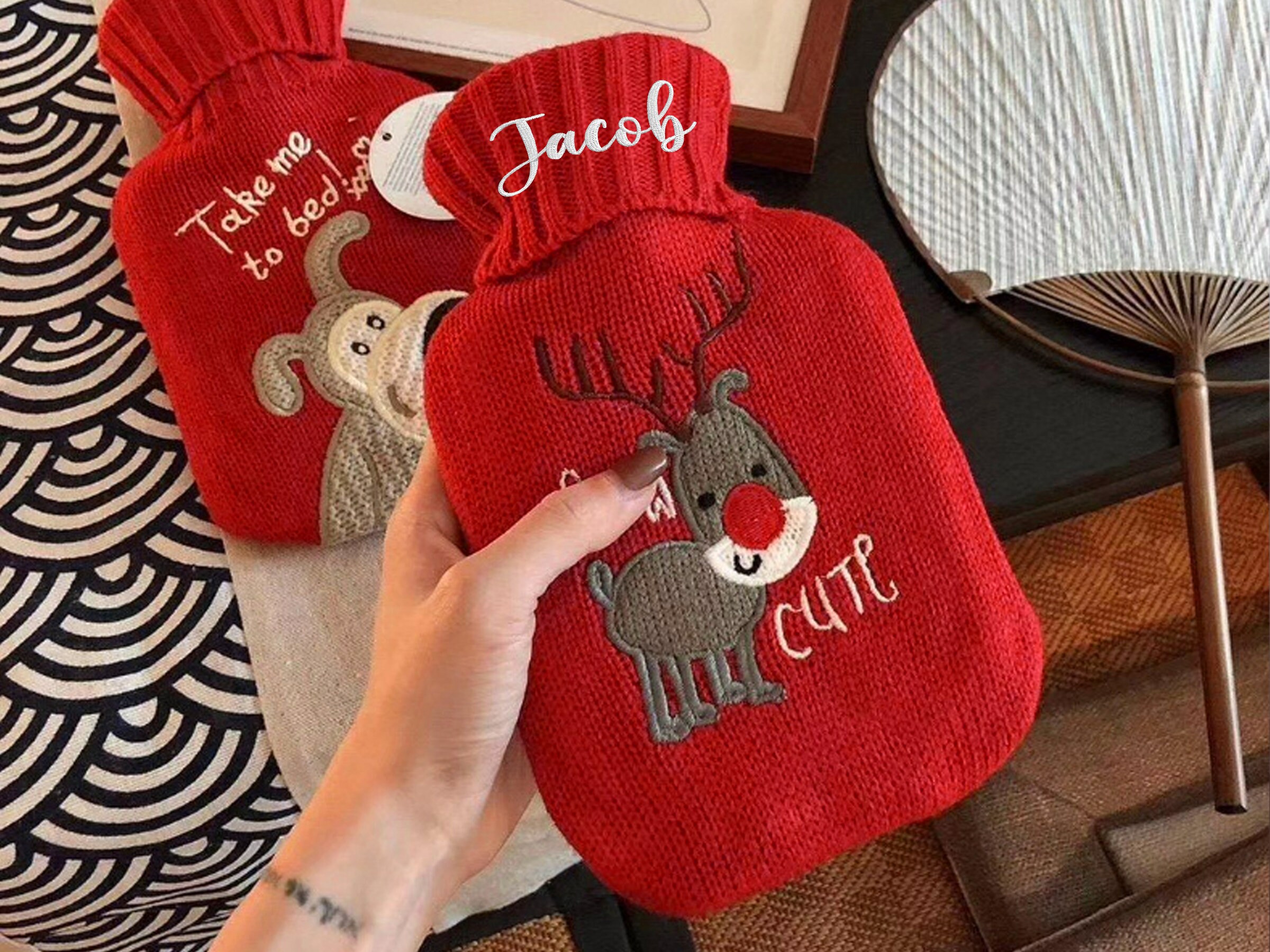 Personalized Hot Water Bag Student Warm Water Bag Hot Etsy Hong Kong