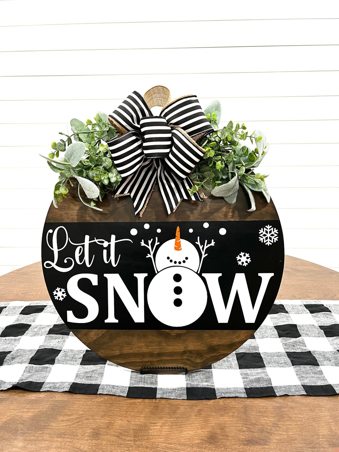 Door Hanger Let It Snow main image 0