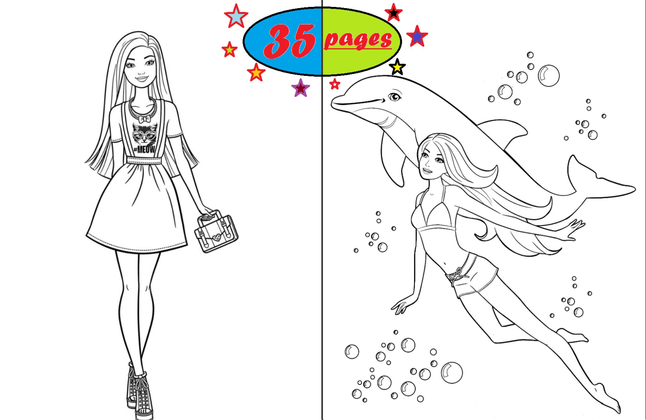 barbie rock star coloring pages
