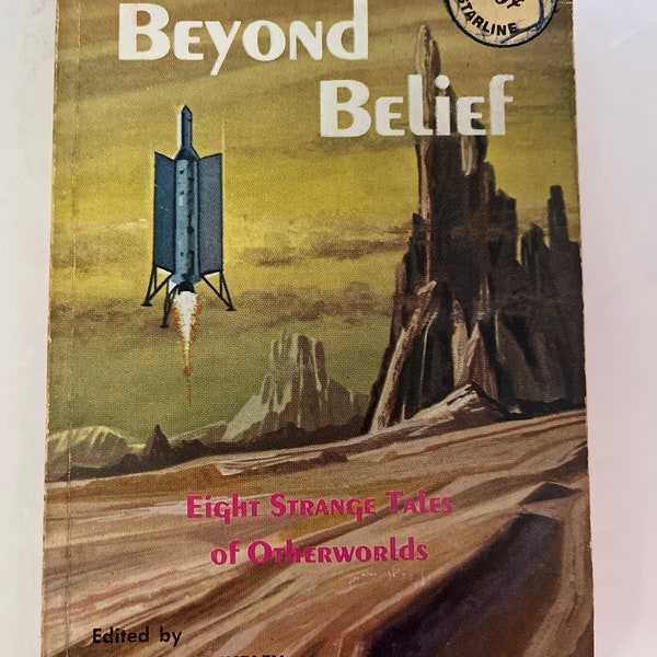 Beyond Belief 1969 Paperback by Richard Hurley 8 Strange Tales of Other Worlds