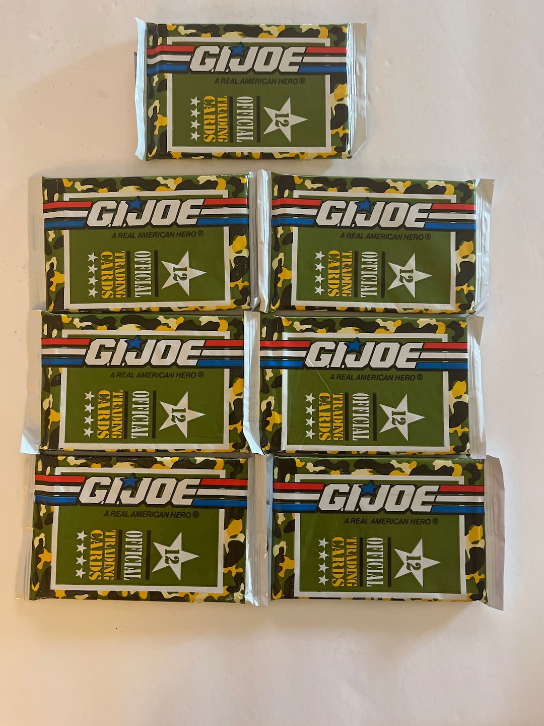 7 1991 GI Joe Trading Cards Etsy