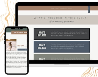 ShowIt Sales Page Template für Fotografen & Coaches