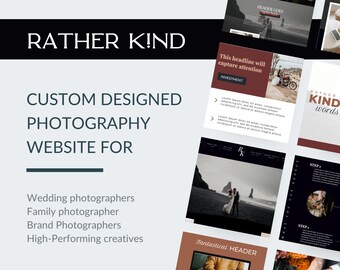 Showit Website Template | Individuelles Website Design