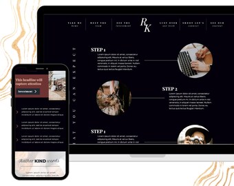Luxus ShowIt Website Template für Fotografen