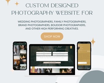 Verspielte ShowIt Website Template für Fotografen