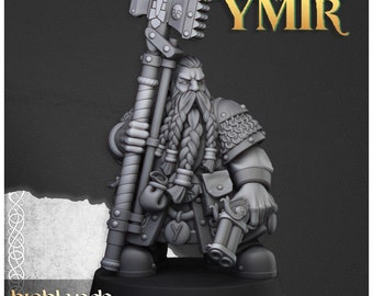 Male Dwarf Engineer. Sons of Ymir. Highland miniatures