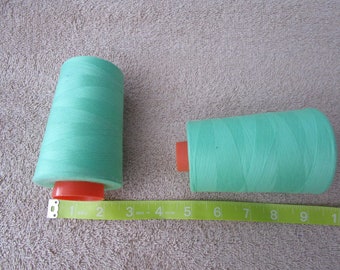 Apple Green-32425 Sewing Thread - 1 Large Cone, American & Efird Brand-Made in USA - TEX 27 - 6000 yards