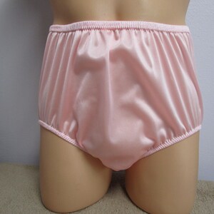 Lot De 6 Culottes Vintage Nylon Taille Haute Style 'mamie/sissy' - Taille 7 - Neuf Sans étiquettes