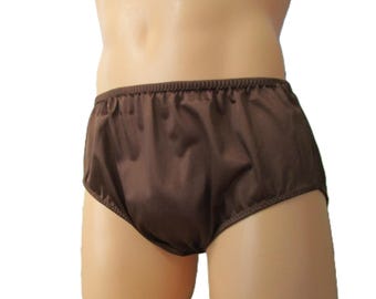 Classic Full Rear Brief, Nylon Tricot Solids