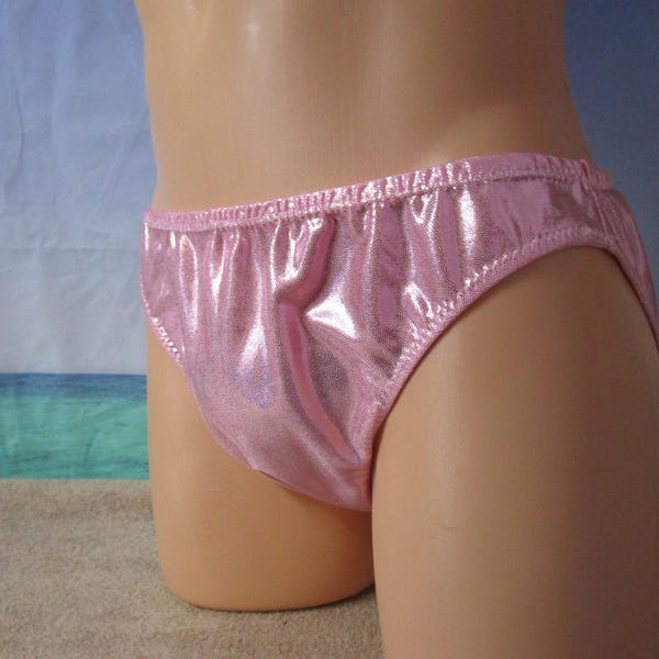 Spandex Metallic Micro Dot, Bikini Full Rear, Scrunch-Ruche Butt Option