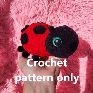 Lisa the Ladybug Crochet Pattern: DIY Amigurumi Plush Toy (PDF Pattern)