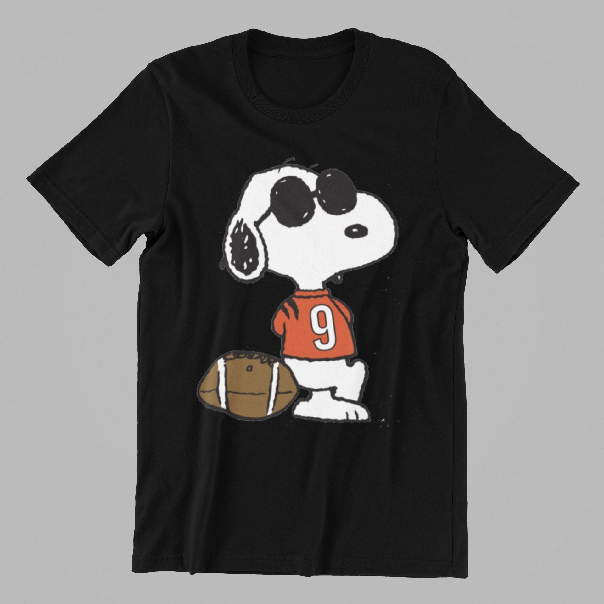 Snoopy Football Tee - Etsy