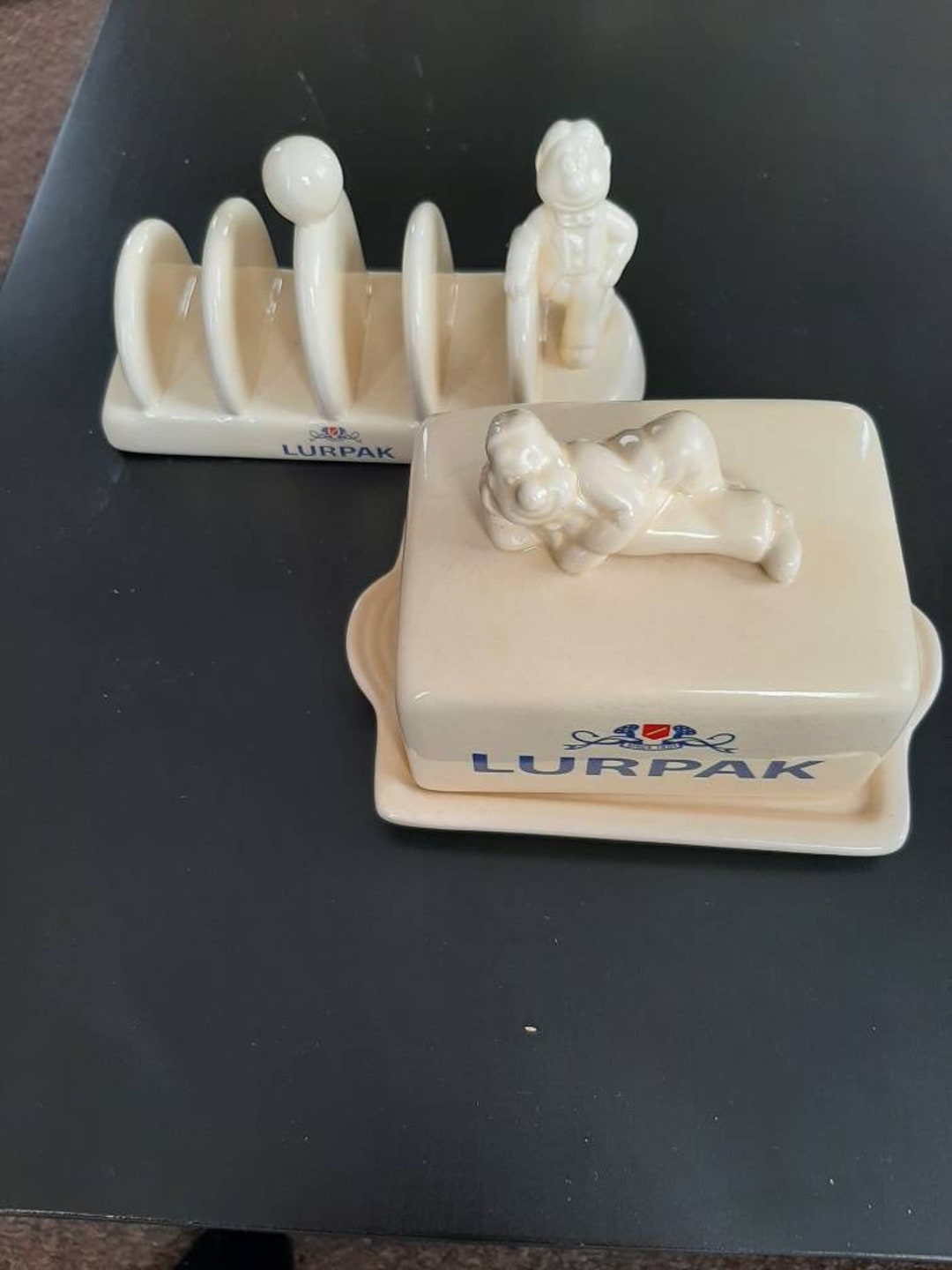 Lurpak Butter Dish and Toast Rack Etsy