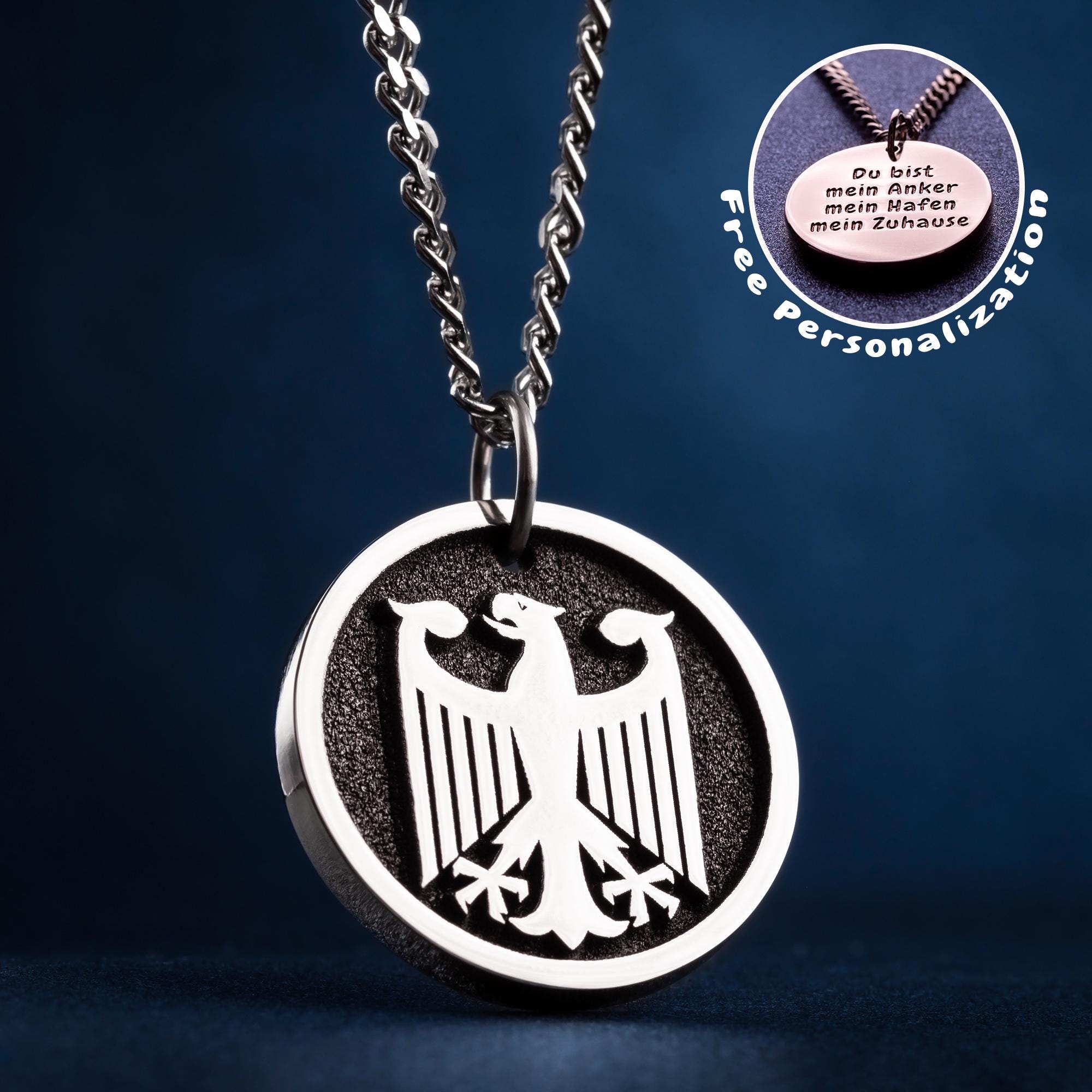 1939’s～★ドイツ空軍 Luftwaffe★Eagle Necklace SILVER LUFTWAFFE EAGLE pendant | Ultrasrings.en
