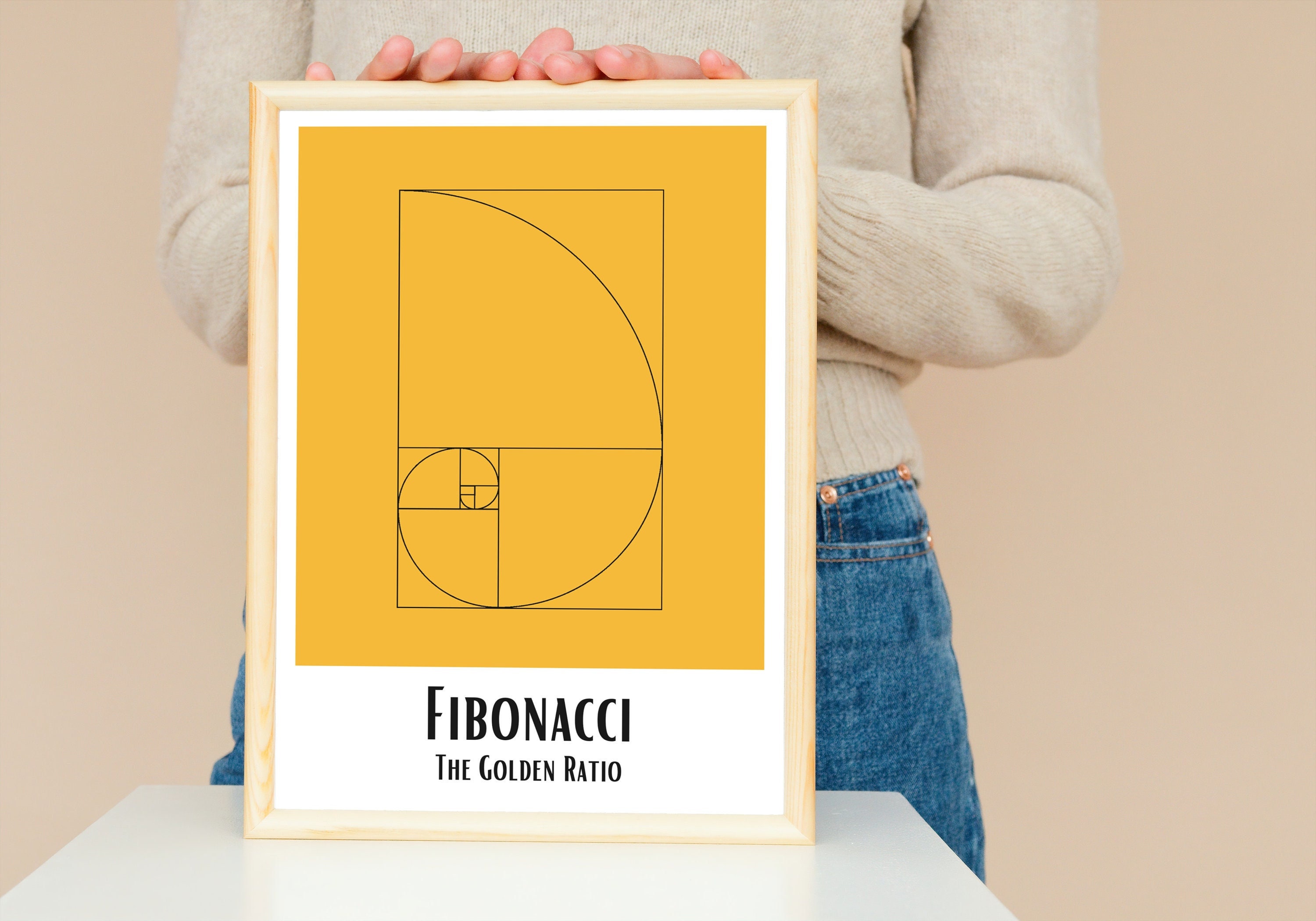 Golden ratio poster -  France