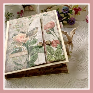 Diário de Gratidão de Primavera, Diário de Gratidão, Diário de Primavera, Feito à Mão, Diário de Lixo, Vintage, Diário Feito à Mão