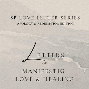 SP (Bestimmte Person) Liebesbriefe - Entschuldigung & Erlösung Ausgabe