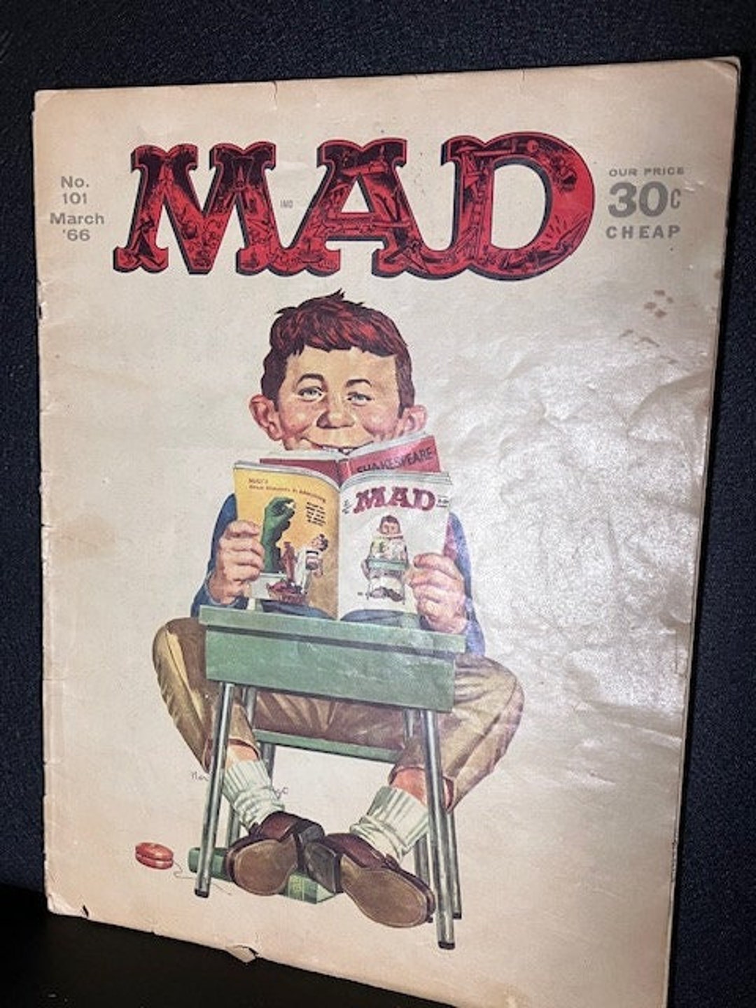 Mad Magazine Vol. 1, No. 101 March, 1966 - Etsy