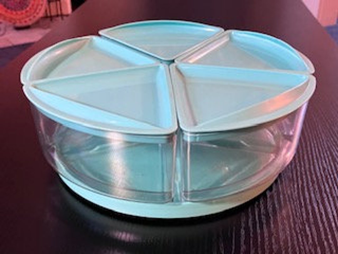 1970 Vintage Rubbermaid Lazy Susan Canister Storage Set With Etsy