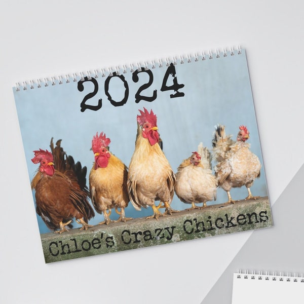 2024 Chicken Calendar Etsy