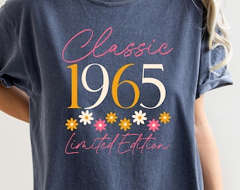 Vintage 1965 T-Shirt: Limited Edition Unisex Comfort Colors Tee
