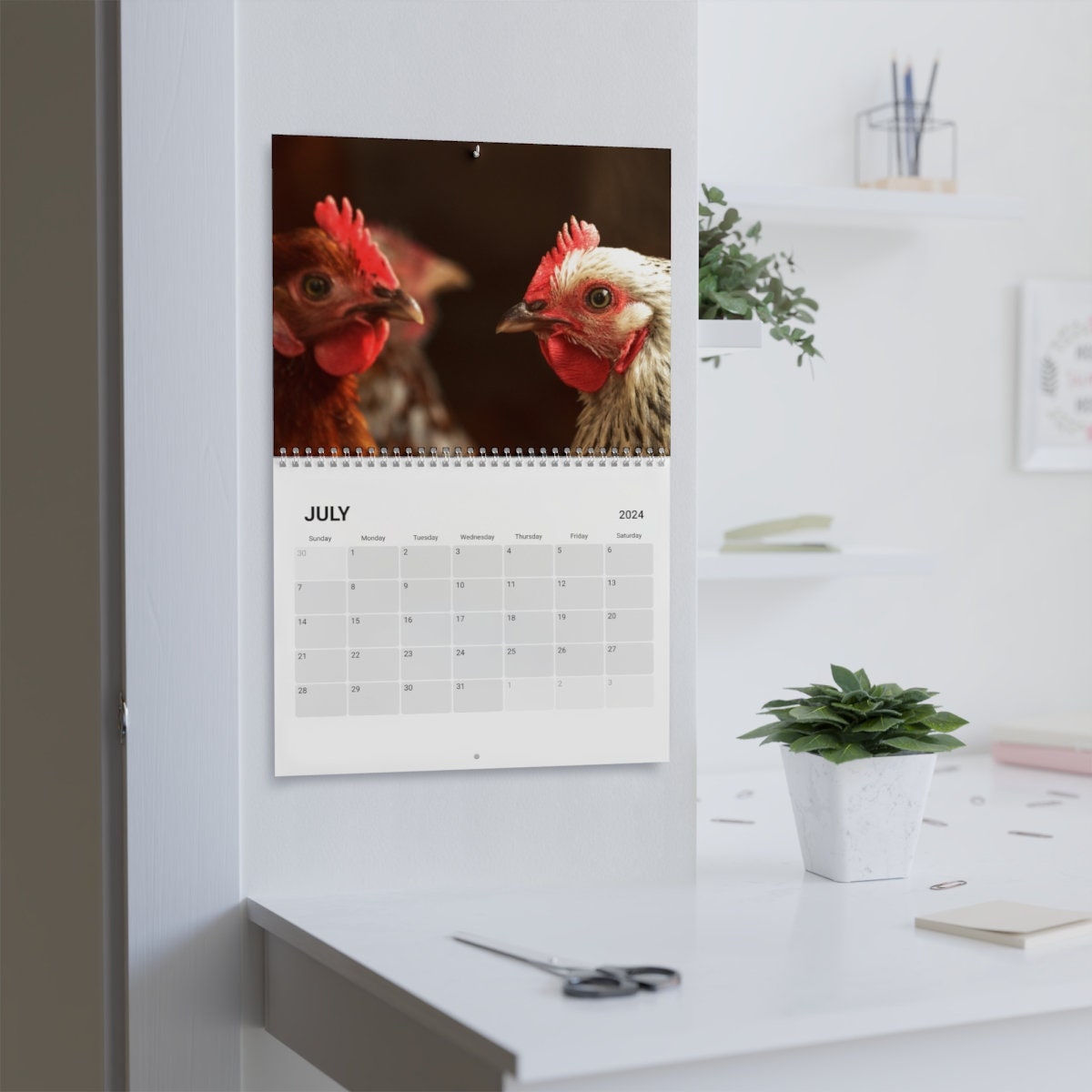Chloe's Crazy Chickens Calendar 2024 Fun Chicken Calendar Chicken