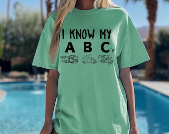 RV T-shirt Funny RV Shirt RV Life Tee Camping Shirt Traveling Vacation Tee Weekend Camp Ground T-Shirt A Class B Class C Class Camper Shirt