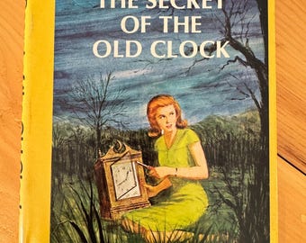 Nancy Drew The Secret of the Old Clock #1 Mystery Story by Carolyn Keene Rare Find