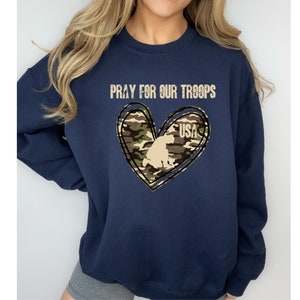 Pray for our troops
USA Memorial Day Sweatshirt