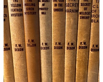 Vintage 1920’s Hardy Boys by Franklin W. Dixon, Each Book is Sold Separately, See Item Details for Every Title's Description