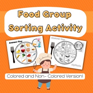 Food Group Sorting Activity