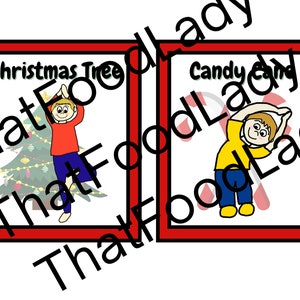 Christmas Yoga for Kids- Printable Yoga Cards - Etsy