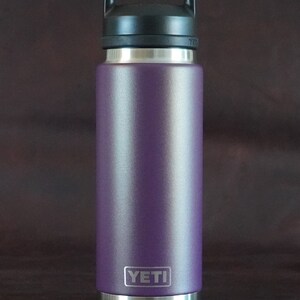 Nordic Purple Custom Engraved Yeti Rambler 26oz Water Bottle for Wedding Parties, Gifts or Special Occasions.