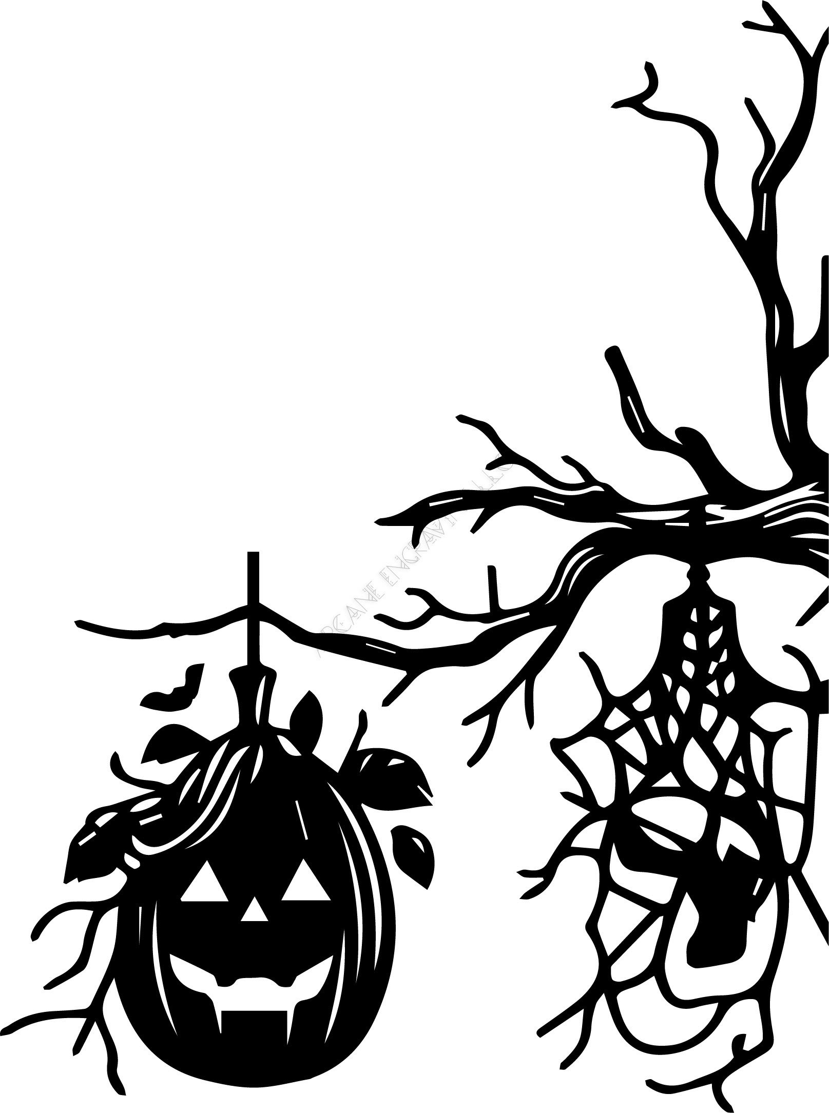Halloween Jack-o'-lanterns SVG Bundle: Spooky Pumpkin Clipart (digital ...