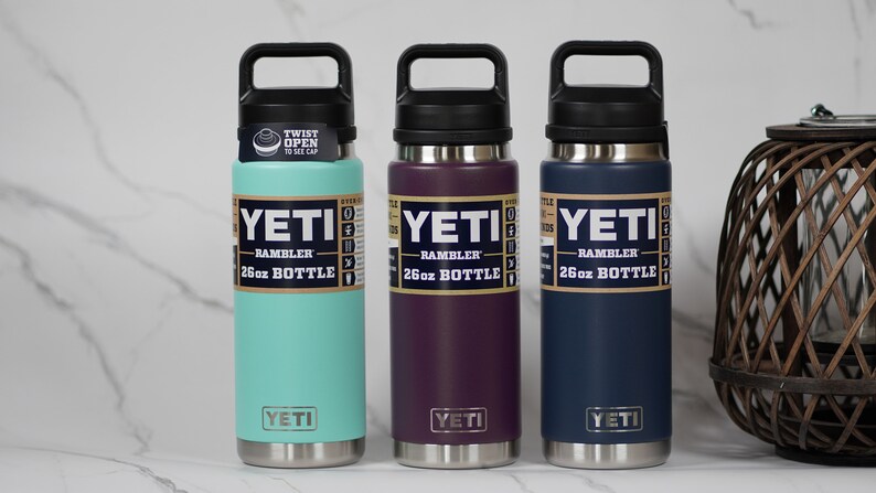 Personalized Engraved Yeti 26oz Water Bottle for Wedding Party image 1