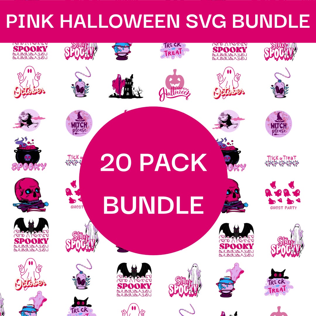 Halloween Svg Bundle Witch Svg Ghost Svg Pumpkin Svg - Etsy