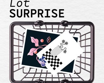 Surprise Lot - Illustration A5 A4 - Poster - Print - Stickers - Custom