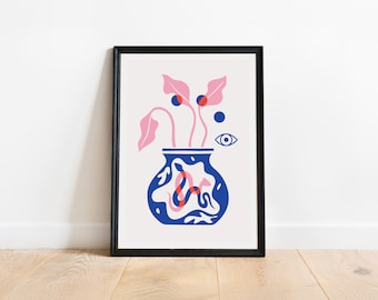 The Clear Serpents - Illustration A5 A4 - Poster - Print - Print