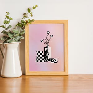 Die kleine Pause - Illustration A5 - Poster - Print - Print